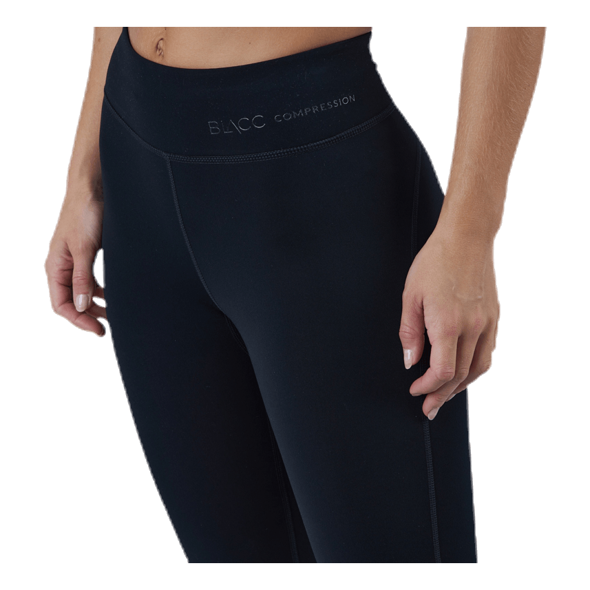 Firm Winter Compression Tights Black