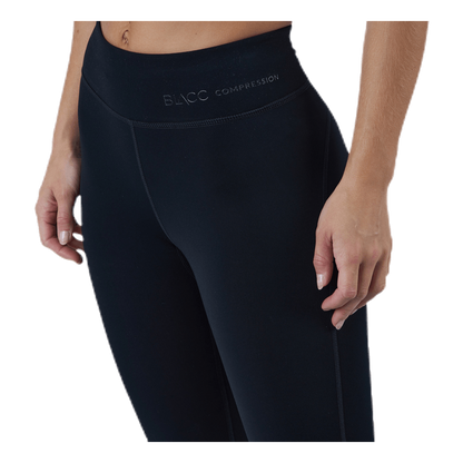 Firm Winter Compression Tights Black