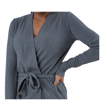 Serenity Rib Kimono Grey