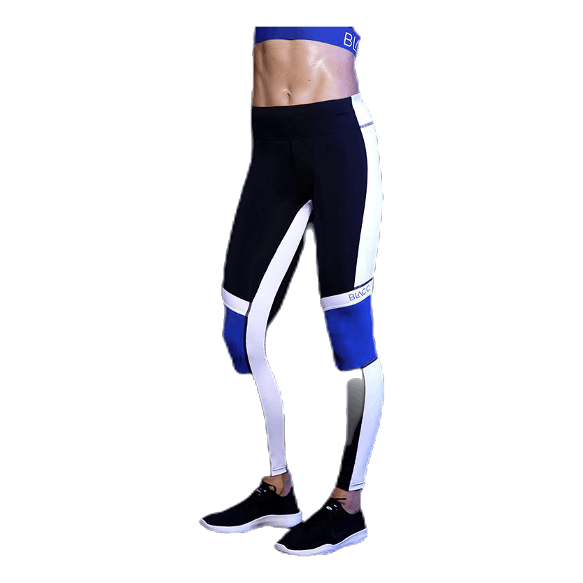 Storm Tights Blue/White/Black