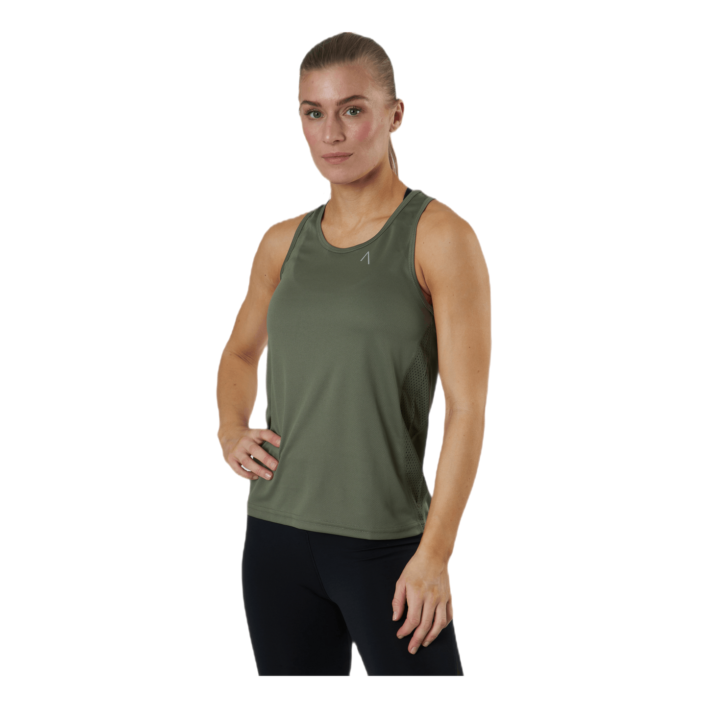 Vibrancy Mesh tank Green