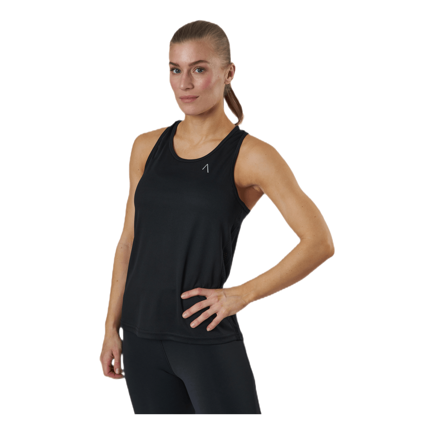 Vibrancy Mesh tank Black