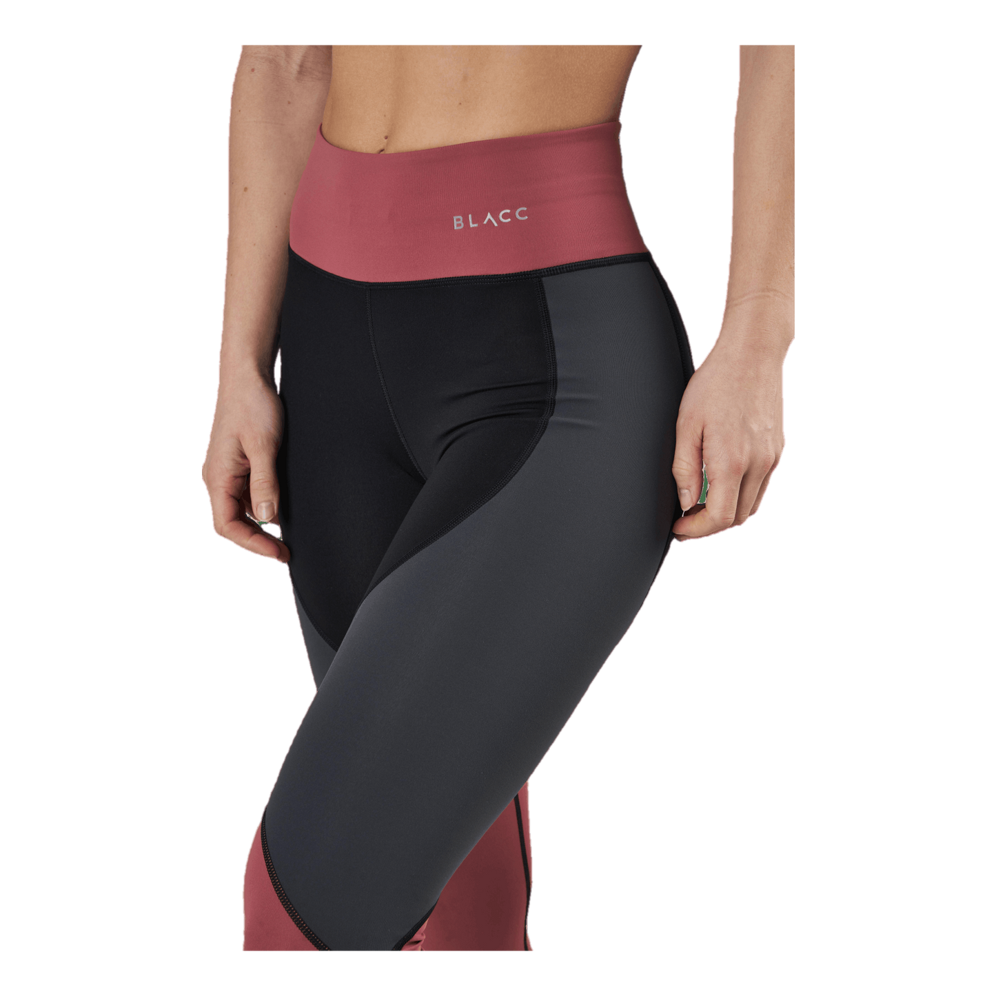 Peppy Blocking tights Pink/Black