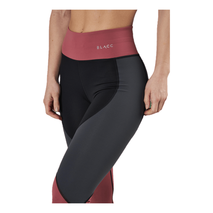 Peppy Blocking tights Pink/Black