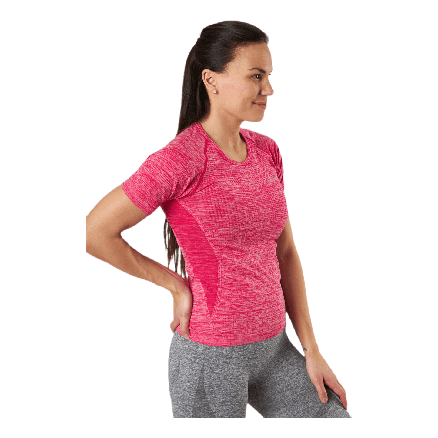 Thea Seamless Tee Pink