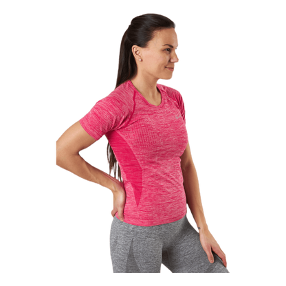 Thea Seamless Tee Pink