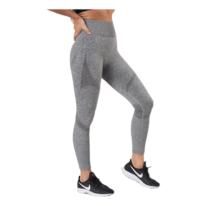 Fitness Melange Tights Grey