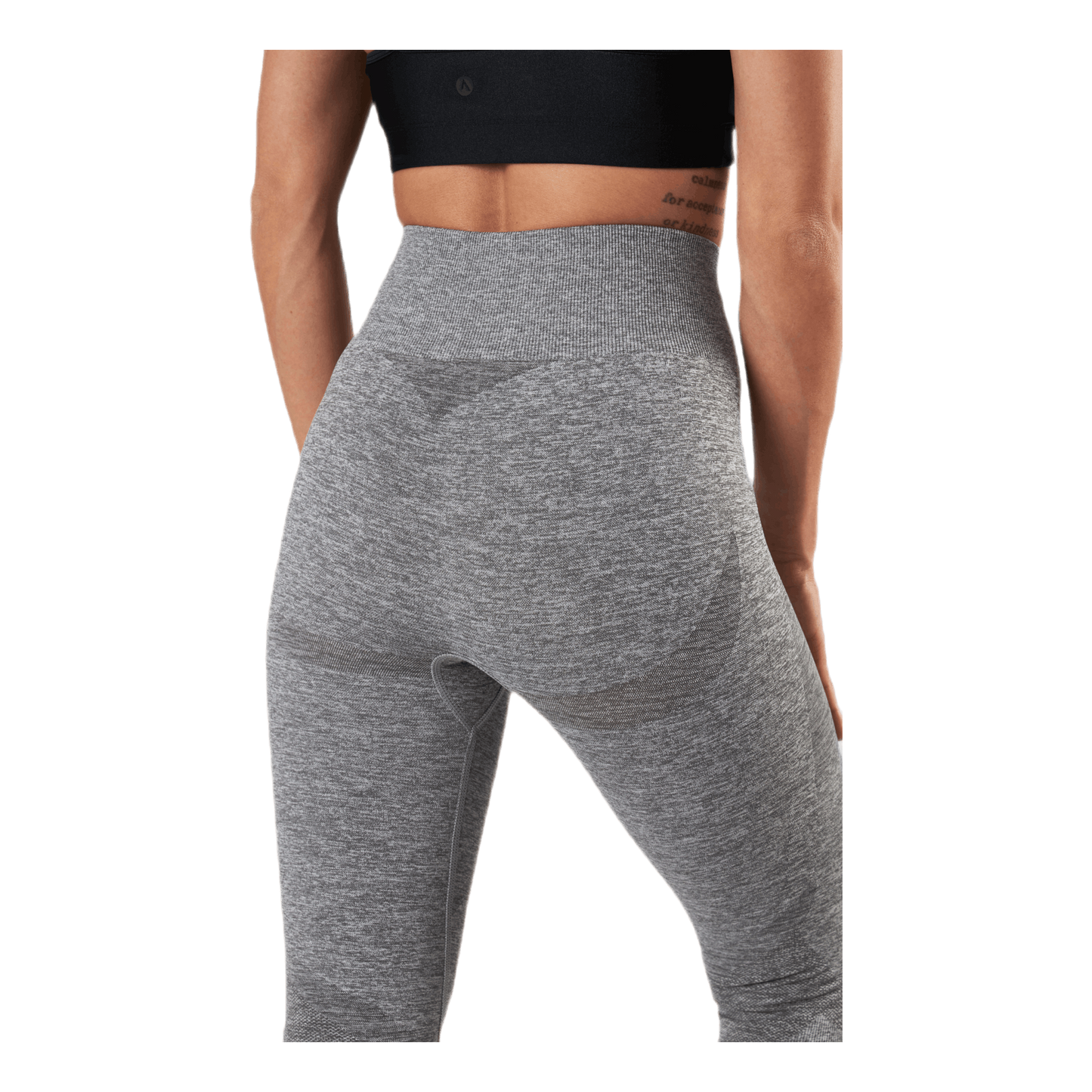 Fitness Melange Tights Grey