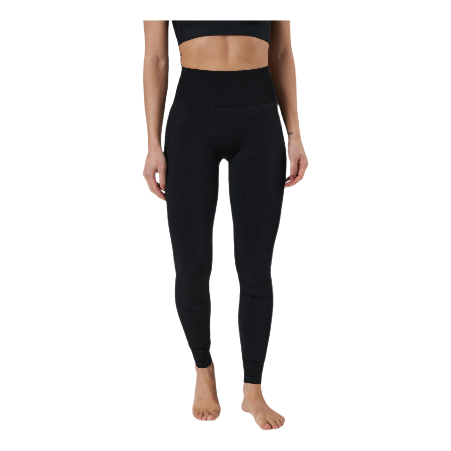 Yogi Ruched Seamless Leggings Black