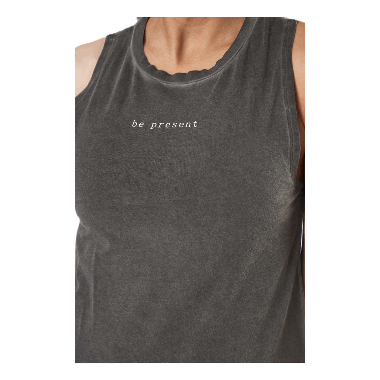 Present Tank Top Black/Grey