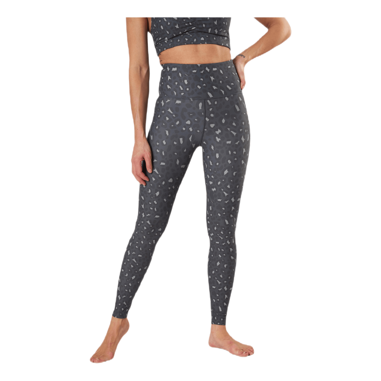 Soul Peached Leggings Patterned/Grey