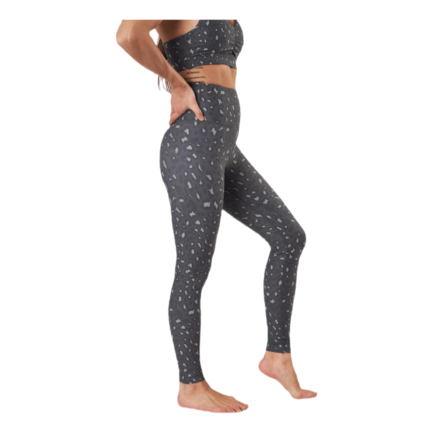 Soul Peached Leggings Patterned/Grey