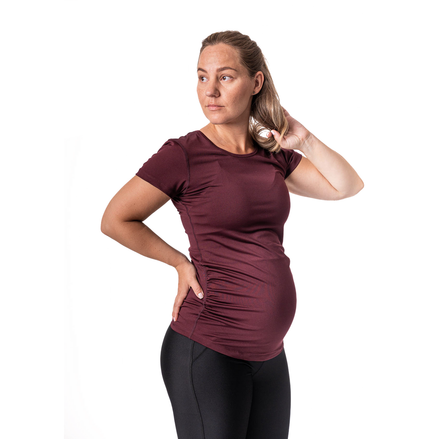 Active Mama Tee Red