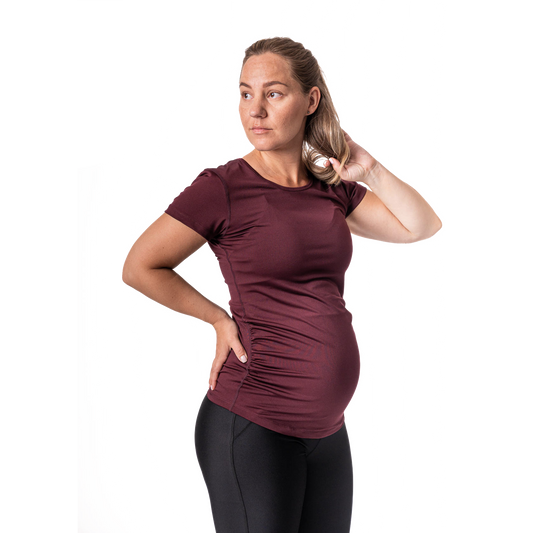 Active Mama Tee Red