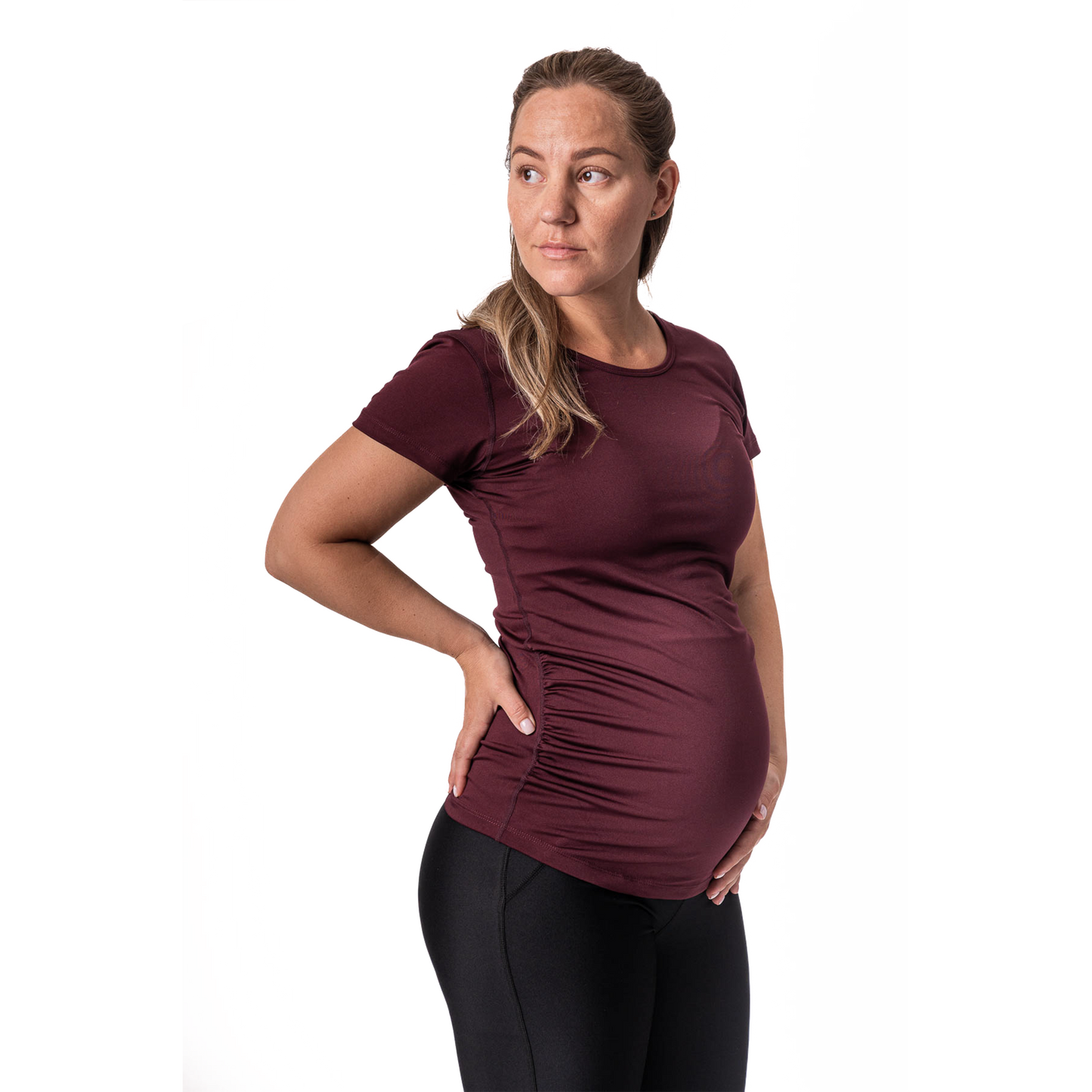 Active Mama Tee Red