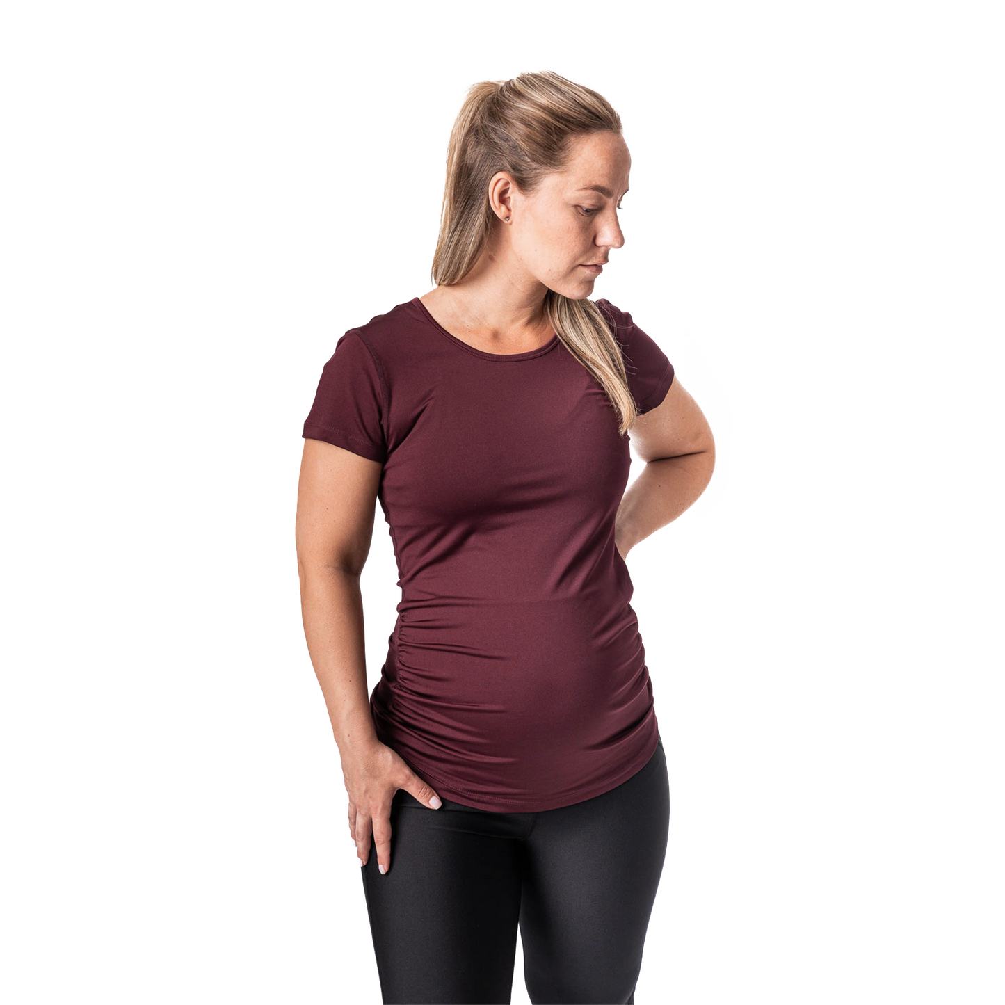 Active Mama Tee Red